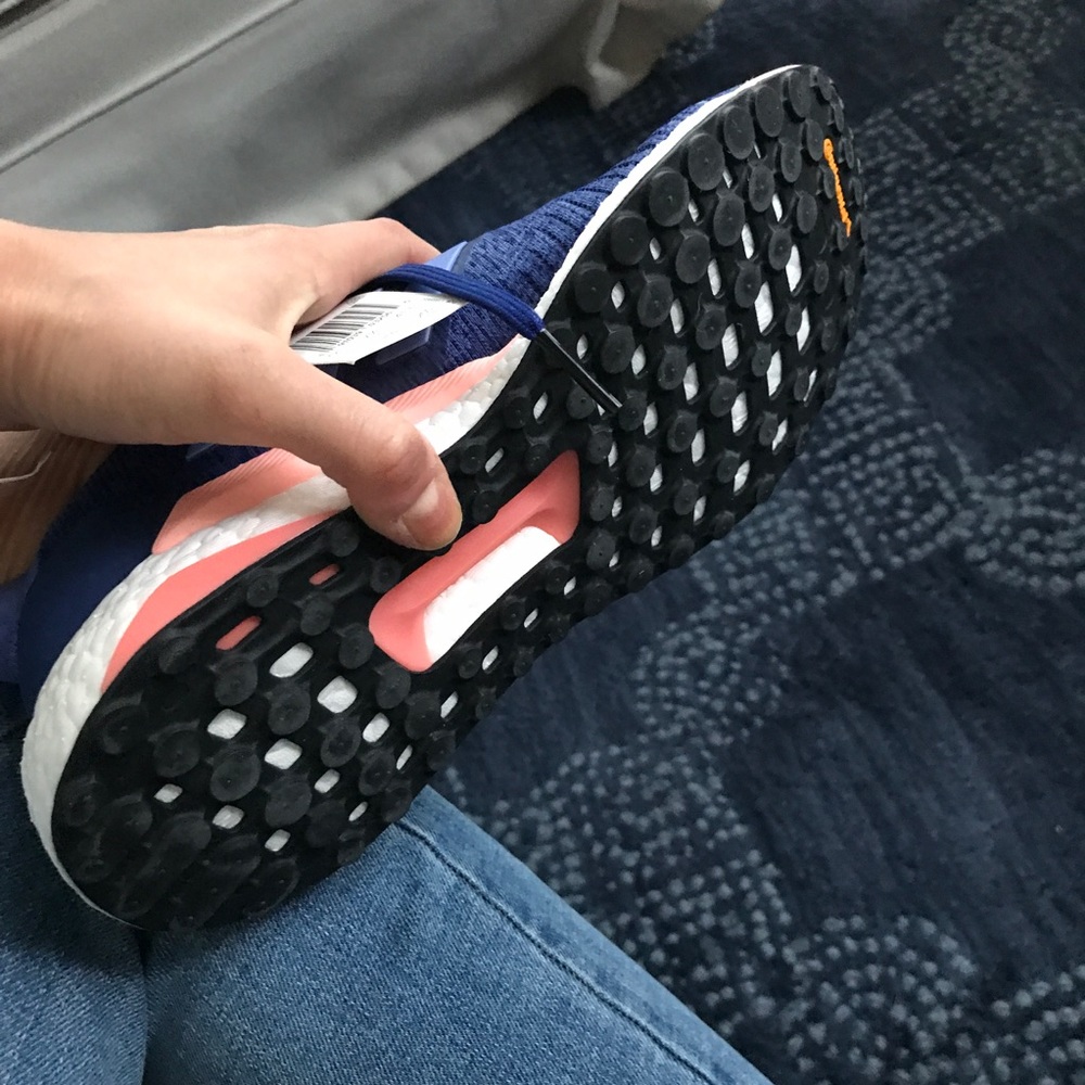 π ADIDAS SOLAR GLIDE ROYAL BLUE SNEAKERS! - Picture 5 of 8